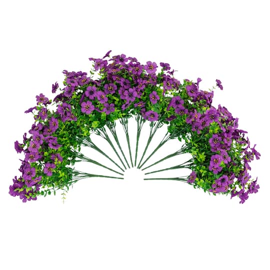13" UV Resistant Artificial Daisy Bushes